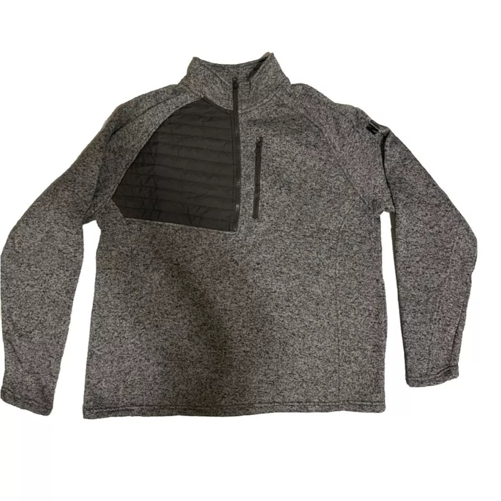 NRA‎ Jacket Men's XL Gray Pullover Fleece Full Zip Shooting
